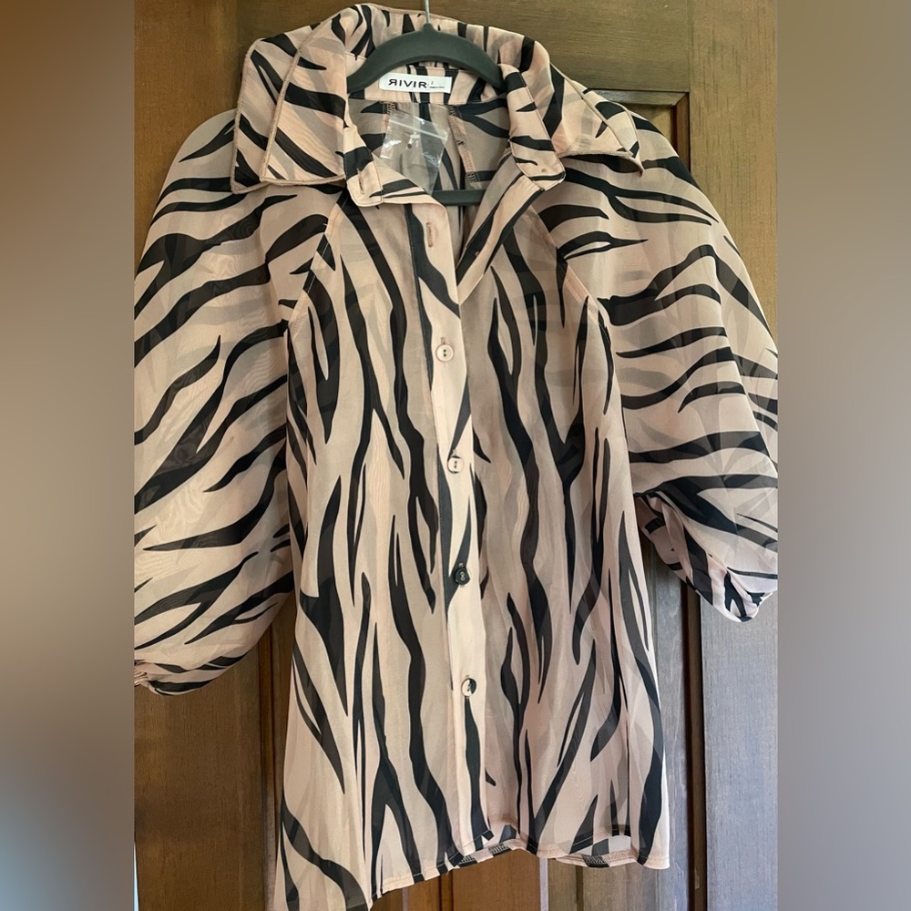 Zebra Blouse